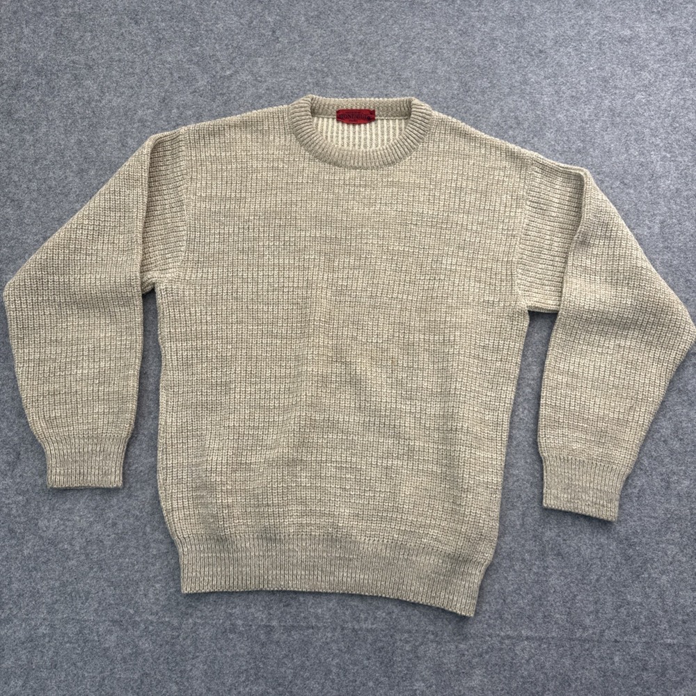 Montagut Paris Wool Sweater Tan‎ Beige Women's Size Medium EUC